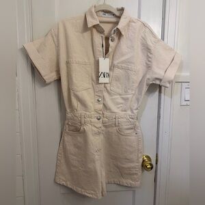 Zara Romper Size M NWT